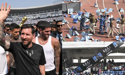 Hindistan'da Messi'yi göremeyen hayranları, stadyumu savaş alanına çevirdi