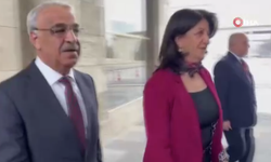 DEM Parti İmralı heyeti TBMM Başkanı Kurtulmuş ile görüştü