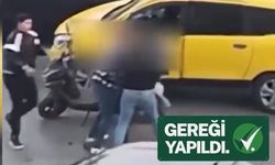 Mersin'de trafikte tartışan şahıslar tespit edilerek ceza yazıldı