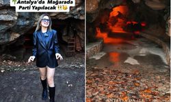 Tarihi Karataş Mağarası’nda tekno parti tartışma yarattı