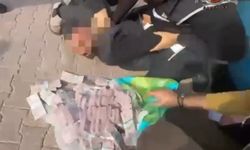 Poşetteki 2 milyon lira ile 30 metre gidebildiler, polisin operasyonuyla yakalandılar