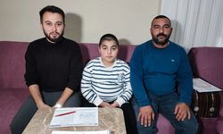 Evde eğitimle derslerini aksatmıyor, polis olma hayali kuruyor