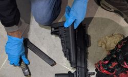 Teypte gizlenen silahtan kalaşnikofa