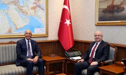 Bakan Güler, ABD Büyükelçisi Barrack'ı kabul etti