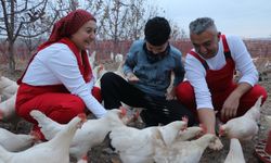 Şehir yaşamından sıkılan çift, çiftlik kurup doğal hayata döndü