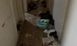 8 aydır kirasını ödemedikleri daireyi 'çöp eve' çevirdiler