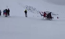 Kayak merkezinde korkunç kaza: 6 yaralı