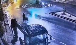 Forklifle gelmiş, eşekle kaçmış