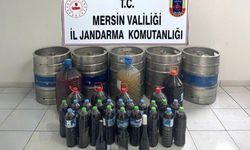 Mersin’de 685 litre sahte içki ele geçirildi