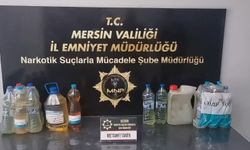 Mersin'de 27 litre metamfetamin ele geçirildi: 3 tutuklama