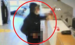 Fatih'teki banka soygunu kamerada