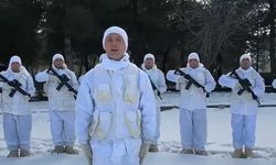 Jandarma için 400 bere ören "Sabahat teyzeye" komandolardan teşekkür