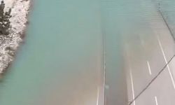 Sular altında kalan Antalya-Konya Kara yolunun son hali