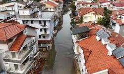 Köyceğiz Göl'ü taştı, ilçe Venedik'e döndü