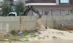 MESKİ menfez patlattı mahalle sular altında vatandaşlar evlerinde mahsur kaldı