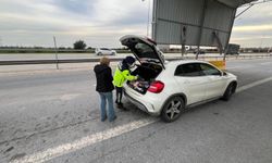 Mersin'de Jandarmadan yoğunlaştırılmış trafik denetimi
