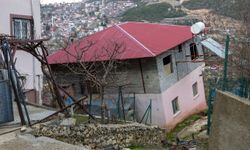 Mersin'deki heyelan bölgesi havadan görüntülendi