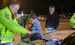 Uygulama noktasına gelmeden sürücü değiştirdi: cezadan kaçamadı