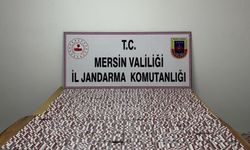 Mersin'de 5 binden fazla sentetik hapla yakalanan şüpheli tutuklandı