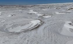 Toroslar ‘da obruklar karla doldu