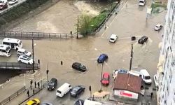 Adana'da yağmur hayatı felç etti: Dereler taştı, yollar göle döndü