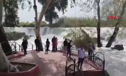 Tarsus Şelalesi yeniden coştu