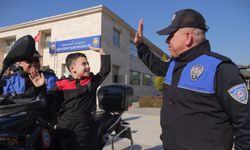 Mersin'de DMD hastası çocuğun polis olma hayali bir günlüğüne gerçek oldu