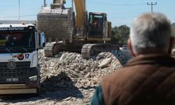 Tırtar’da yıkımı devam eden evlere mahalleliden tepki