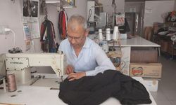 Çırak bulunamayan terzilikte yarım asrı geride bıraktı