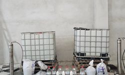 Adana'da sahte alkol operasyonu: 1 ton etil alkol ele geçirildi