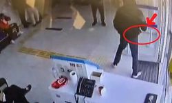Banka şubesinde satırla gasp girişimi: Maskeli şüpheli kısa sürede yakalandı