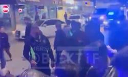 Motosikletler çarpıştı, bir sürücünün ayağı k*ptu!