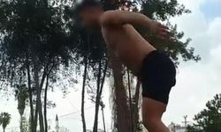 Şelalede suya atlayan kişiye ceza