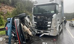 Maliyeciler kaza yaptı: 1 ölü, 5 yaralı