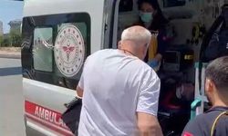 Asansörü çalışmayan üst geçitte 1’i engelli 2 kişi düşerek yaralandı
