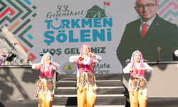 33. Geleneksel Türkmen Şöleni'ne binlerce kişi katıldı