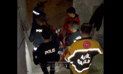 İnşaatta Kendine Zarar Veren Genç Hastaneye Kaldırıldı