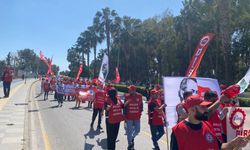 1 Mayıs İşçi Bayramı Mersin’de coşkuyla kutlandı