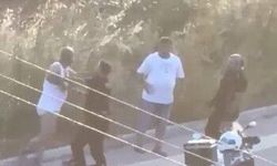 Mersin'de üst aramasında polislere direnen şahıslar ile polisler arasında arbede