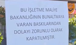 Denetimlere kızan esnaf dükkanını kapattı