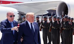 Cumhurbaşkanı Erdoğan, ABD Başkanı Trump'ı resmi törenle karşıladı