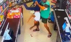 Çocuğu yerden yere vurarak darp etti, o anlar kameraya yansıdı: Şüpheli yakalandı