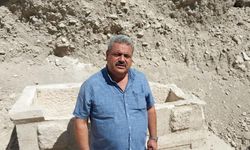 Çevre düzenlemesinde çıkan lahit, inşaatı durdurdu
