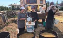 Üniversite öğrencileri yaz tatilinde tarlada ailelerine destek oluyor