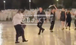 MERSİN’DE SAĞANAK YAĞMUR DÜĞÜNÜ DURDURAMADI! NE DAVUL SUSTU NE HALAY BİTTİ