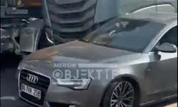 ERDEMLİ D-400’DE TIR OTOMOBİLİ HİÇE SAYDI!