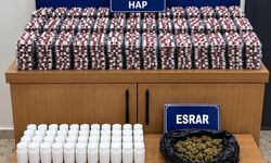Uy*şturucu taciri binlerce sentetik hap ve esrarla yakalandı