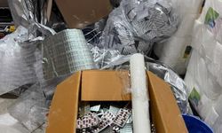 Mersin’de plastik ambalaj dükkanında uy*şturucu imalathanesi ortaya çıkarıldı