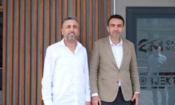 İl Başkanı Aldemir’den Çağın Medya’ya geçmiş olsun ziyareti