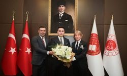MTSO Başkanı Serdar Yıldızgörer’den Başsavcı Yasin Emre’ye ziyaret
